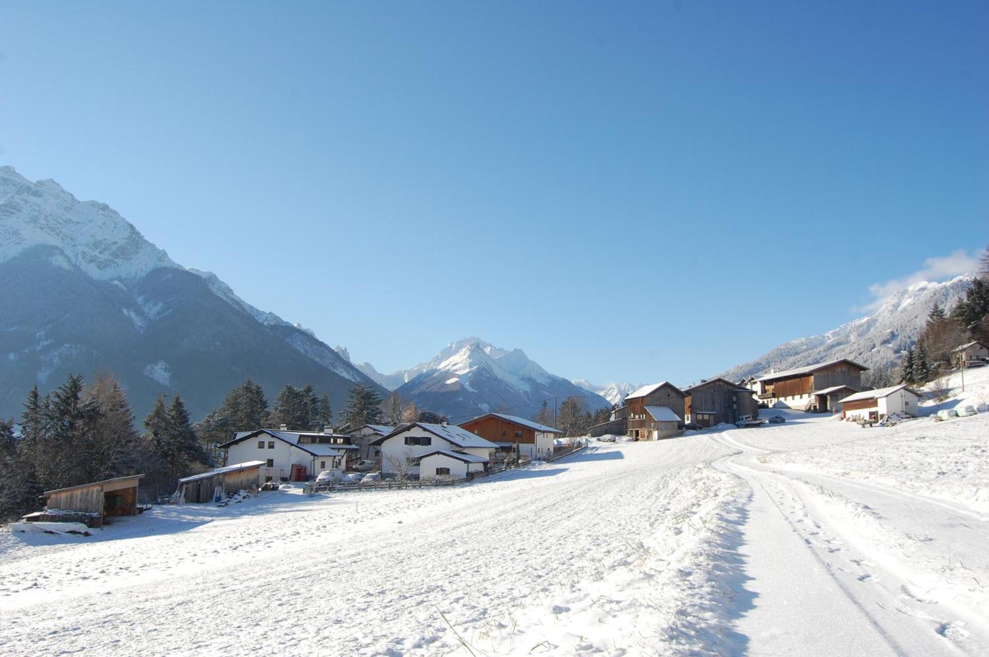 Ferienwohnungen Unterluimes Telfes im Stubai Buitenkant foto