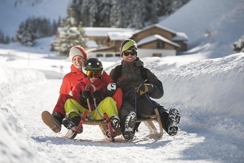 Ferienwohnungen Unterluimes Telfes im Stubai Buitenkant foto